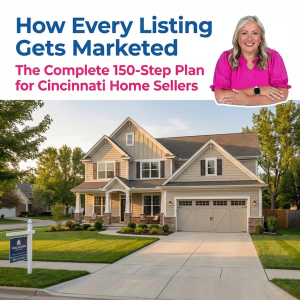 What Our 150-Point Marketing Plan Actually Looks Like for a Home Listing in Cincinnati